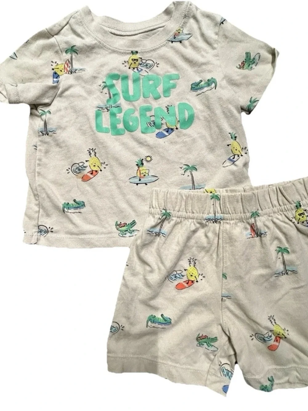 Toddler Boy Summer Clothing Nike Sharks  Shorts T Shirts Size 18-24 Months - Picture 4 of 8